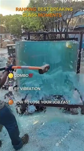 Top Breaking Glass Moments You Won’t Believe