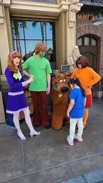 meet Scooby-Doo and his Friends at Universal Studios Hollywood.