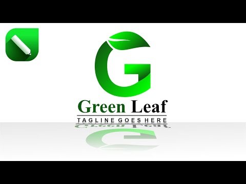 Modern Green Leaf Logo Design | Coreldraw Tutorials | Graphic Design Tutorials | CoreldrawDesigns