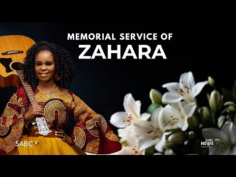 Zahara's memorial service