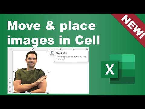 Insert & place images in Cell & options: 2023 new in Excel
