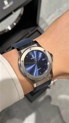 Hublot Classic Fusion Titanium Blue Review