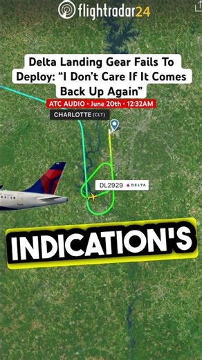 Delta Landing Gear Fails To Deploy: “I Don’t Care If It Comes Back Up Again”