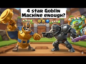 “Clash Royale 4-Star GOBLINS + SKELLY KING Combo — Ladder Match”💀