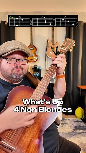 227K views · 1.6K reactions | What’s Up Guitar Tutorial! #guitar #guitarra #guitare #music #musica #chevansmusic #musician #guitartutorial #acousticcover #learnguitar #musicteacher #guitarlessons #guitarteacher #easy #beginner #chords #guitarist #guitaristsoftiktok #guitarists #guitariste #guitarist #guitarists #guitaristsofinstagram #guitarplayer | Chas Evans | Facebook