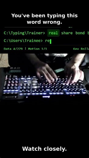 Most People Type This Word Wrong (real)