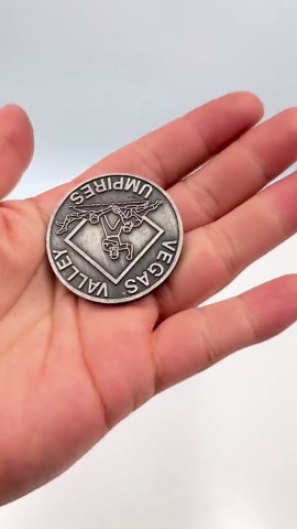 VTG Vegas Valley Umpires Baseball Challenge Coin, Pewter Tone Sports Memorabilia - Etsy
