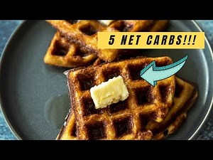 Crispy Keto Waffles