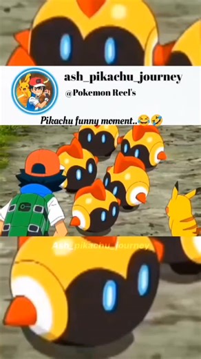 Ash K on Instagram: "😂 “When Pikachu forgets he’s supposed to be serious ⚡🤣 From thunderbolts to bloopers — this mouse runs the whole show! 😂💛” . . #pikachu #pokemonreels #pokemonfunny #ashketchum #pokemonmoments #pokemonfans #funnyreel #pokemonnostalgia #pokemonedit #animefunny #pokemoncommunity #legendarymoment #pokemonlove #laughwithpikachu #pokemonworldes"