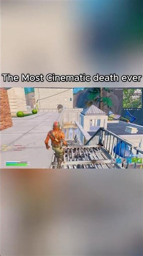 The most Cinematic Death in Fortnite History