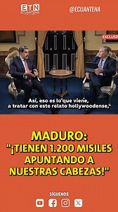 🎙️📺🇻🇪 En una entrevista exclusiva con Rafael Correa, dentro del programa Conversando con Correa, el presidente venezolano Nicolás Maduro acusó a Estados Unidos de mantener una “política agresiva” contra su país. 🇺🇸🛳️ Maduro aseguró que EE.UU. ha desplegado fuerzas militares en el Caribe y criticó el respaldo de la gobernadora de Puerto Rico 🇵🇷 a estas operaciones, que (según él) buscan golpear al denominado Cartel de los Soles.#Maduro #Venezuela #RafaelCorrea #EEUU #PolíticaInternaciona
