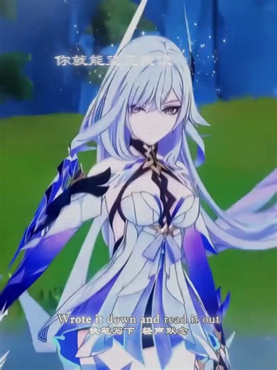 Skirk: "I Will Cut Through the Throat of the Night" — The Abyss Swordsman Edit That Hits Different 💜