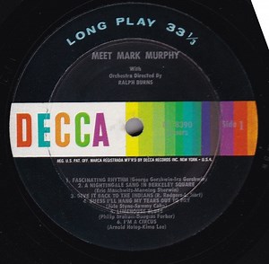 Mark Murphy - Meet Mark Murphy (The Singing "M")