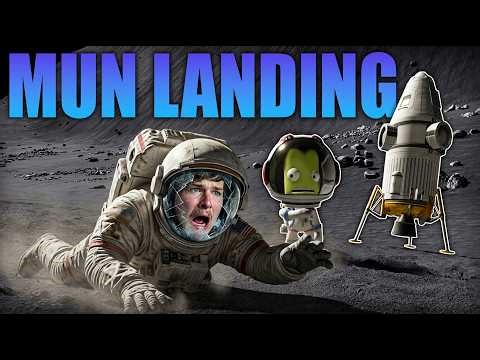 JEBEDIAH'S Mun Landing Almost Ended In DISASTER! | Kerbal Space Program