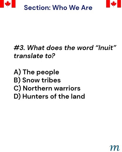 🇨🇦Canadian Citizenship Test Practice Questions — Section 2: Who We Are Question No. 3 and 4. 🇨🇦 Ready to become a Canadian citizen? Practice Section 2: Who We Are— your first step to success! This video covers essential practice questions designed to prepare you thoroughly and boost your confidence. Whether you're reviewing or just starting out, this is a must-watch. 💪 🎯 Don’t forget to like, comment, subscribe, and hit follow for the next sections! 👉 Watch now and test your knowledge! #C