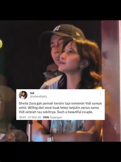 Sheila Dara dan Vidi Aldiano: Kisah Akhir Perjalanan