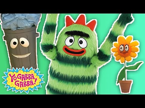 Be GREEN 💚 with Brobee in Yo Gabba Gabba! ♻️