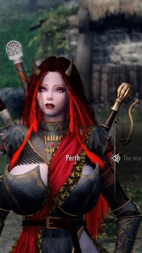 ⚒️ Skyrim – Mining Meets Mystery with Perth & Dragonborn! #shorts #shortsfeed #skyrimse #mods