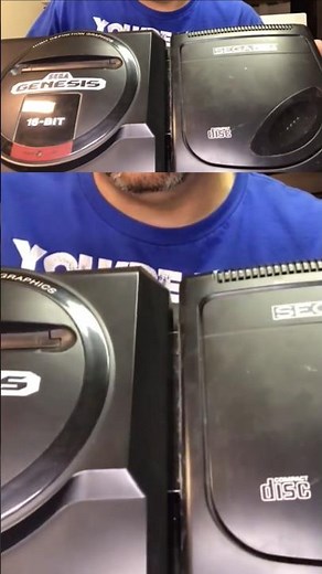 Sega Genesis Sega CD Connection #shorts