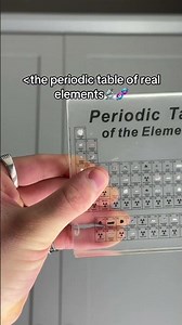 The Periodic Table Of Real Elements