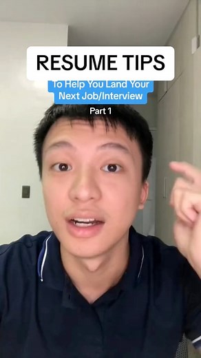 4.1K views · 34 reactions | Resume tips to help you land your job and/or interview  #careertips #careeradvice #resumetips #resumehelp #resumewriting #resume #cv #jobs #internship #student #university #learnontiktok #tiktokph #fyp #foryou #kalibrrph | Kalibrr | Facebook