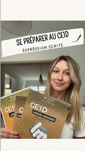 Se préparer au CE1D - Expression écrite (langues)