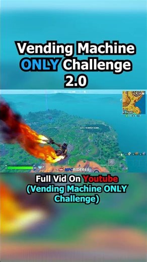 Vending Machine ONLY Challenge In Fortnite 2 0 #fortnite