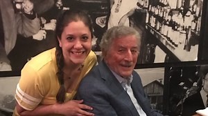 Tony Bennett checks out the Naples (Florida) Italian food scene before performing at Artis—Naples