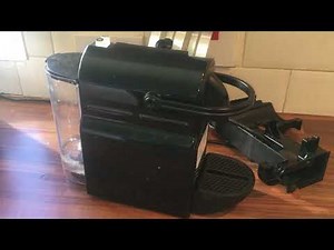Nespresso machine actually fix for no sound/pump