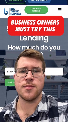 Business Owners, Need Funding Fast? Fill out our quick 60 second form and see if you qualify for $5,000 – $500,000 in funding as soon as tomorrow. Over 90% of applicants get approved! Programs available: Lines of Credit SBA Loans Working Capital Term Loans Commercial Real Estate Loans Equipment Financing … and more! Big Think Capital: The #1 source for business funding nationwide. Think Big, with Big Think. | Big Think