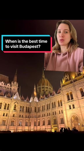 Replying to @Giulia Roga When is the best time to visit Budapest? In my view April, May, September and October are the best time to visit Budapest. The weather is usually not to cold not to hot so it perfect weather to explore the city. I do think this applies for many other European cities as well. If you dont like big crowds like me than these are probably the best months to travel to Budapest. Not as many people as during summer. #budapest #visitbudapest #budapestguide #bettitoursbudapest #bu