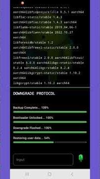 how to downgrade android to 15 in tecno