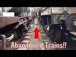 We explore an abandoned Train yard