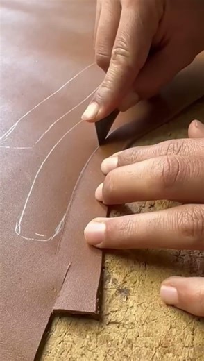 process of making handmade sandal#leather #handcraftedshoes