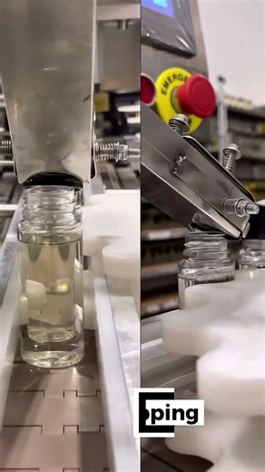 Watch a complete automated bottling and packaging line in action.