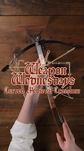 3K views · 40 reactions | Happy Weapon Wednesday! Today we've got the decorative Curved Medieval Crossbow from Ancient Armoury (as requested on Instagram). Any weapons you want to see featured? Leave a comment below! --- #medievalcollectibles #weaponwendsday #decorative #ancientarmoury #crossbow #medieval #prop | Medieval Collectibles | Facebook