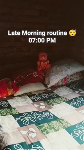 Last Morning routine 😴#shorts #late routine #real life vlog #daily routine #Nicky-singh-rajput