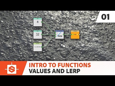 Intro To Functions - 01 Values and Lerps | Adobe Substance 3D