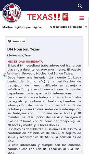 Texas Union Local 84: Supporting Ironworkers and Rodbusters