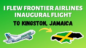16K views · 338 reactions | I flew on the low-cost carrier, Frontier Airlines Inaugural flight to Kingston Jamaica. Frontier Airlines already has flights to Montego Bay, Jamaica. This is a new low-cost option to fly to Kingston | Jamaicansdotcom | Facebook