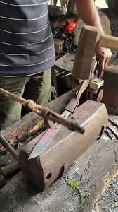 Traditional Blacksmithing: Cutting Steel with Fire and Force — Witness the Ancient
