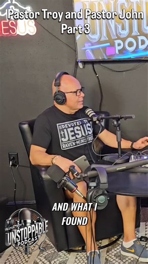 (Part 3) Pastor Troy D Bohn of The Raven Ministries International Training Center and the Unstoppable Podcast sits down with Pastor John Picolo of Heaven's Harvest Church #ravenministries #jesus #reels #neworleans #trending #ravenstreetchurch #viral #pastortroybohn #evangelism #bourbonstreet #praise #worship #UNSTOPPABLE #fyp | Troy D. Bohn