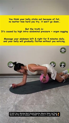 🔥Simple daily routine to reduce bloating and flatten your stomach naturally 💪