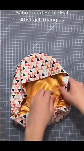 Satin lined European scrub hat