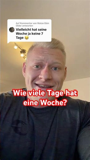 Hat die Woche 6 oder 7 Tage?
