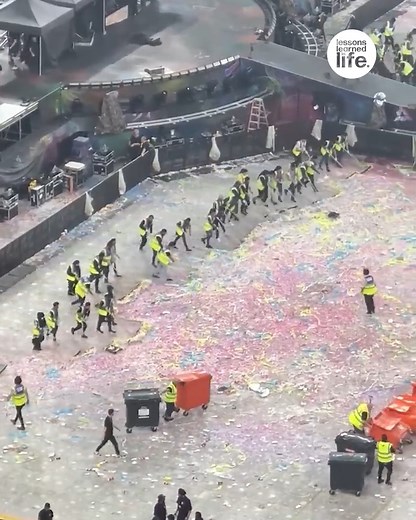 Synchronized Concert Clean Up | Lessons Learned In Life