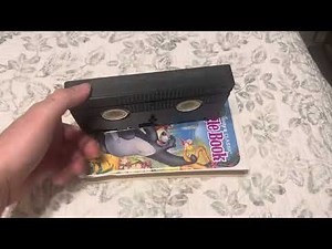 The Jungle Book 1991 VHS Overview (Version #1) (Ink Label Copy)