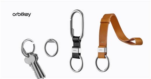 Orbitkey Ring, Clip & Strap - Keyring, Reinvented by Orbitkey - Indiegogo