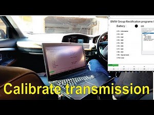 How to reset and calibrate transmission adaptations on a ZF6 speed gearbox (BMW)