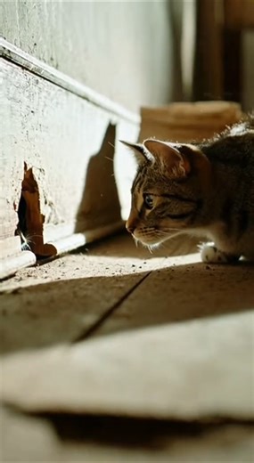 Mouse Near Death?! Real Cat Hunt in Slow Motion!